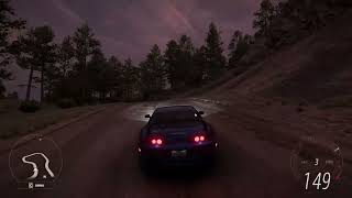 Forza Horizon 5 Relaxing Night Touge with 500hp Supra