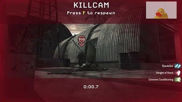 COD4: Killed by the impact of a grenade | Call of Duty 4