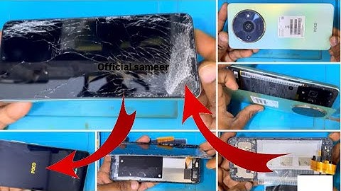 POCO C61 Folder Change | Poco C61 open back panel | Poco C61 screen replacement #india 