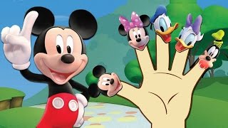 Mickey Mouse Finger Family Nursery Rhymes Lyrics 