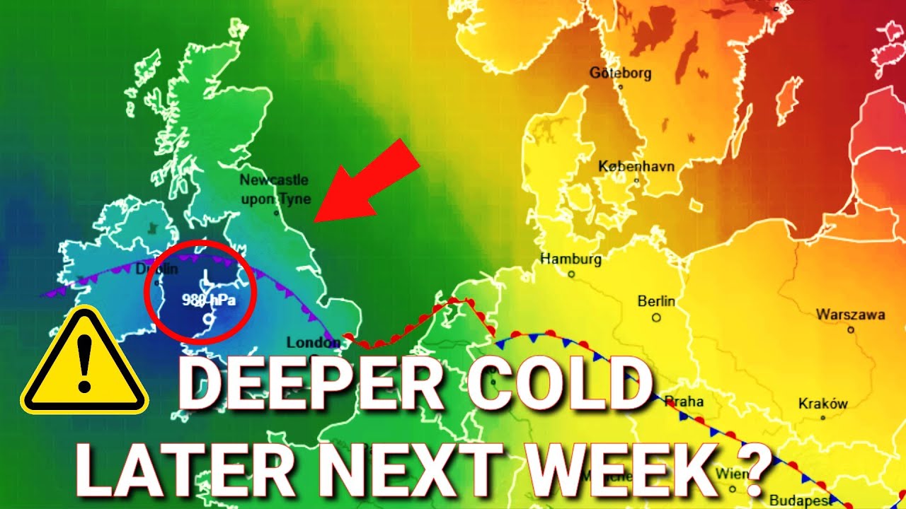 Deeper Cold Later Next Week ? | UK Weather Forecast Today - YouTube