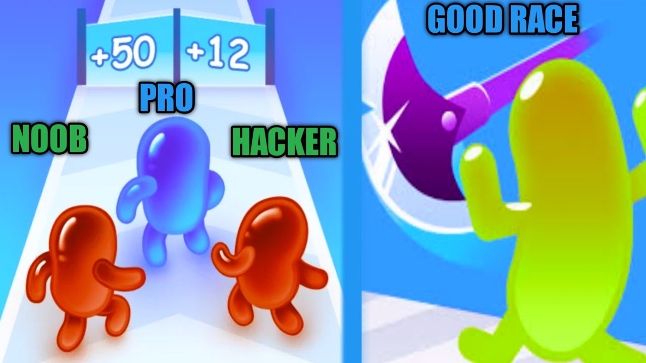 GRAND JOIN BLOB CLASH 3D vs TWERK RACE vs JOLLY RUNNER 3D