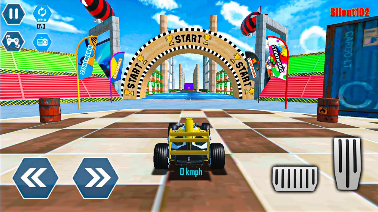 Formula Car Stunts 2021 - Mega Ramp Stunt Car Games #4 - Android Gameplay