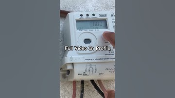 How to Read White Meter reading | AMI White meter Reading | iesco Ami white meter Reading    #iesco