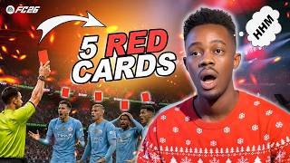 How Many Red Cards Until EAFC Ends The Match...Ultimate Team Edition?