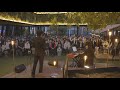 幻想的空間でサックスでバラードを演奏したら大勢の方々がじっと聴き入り感動的な時間に...［いとしのエリー］