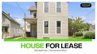 3-Bedroom Down Duplex Unit with Essential Appliances in Cleveland