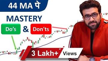 44 Moving Average पे Mastery कैसे करे ? | By Siddharth Bhanushali