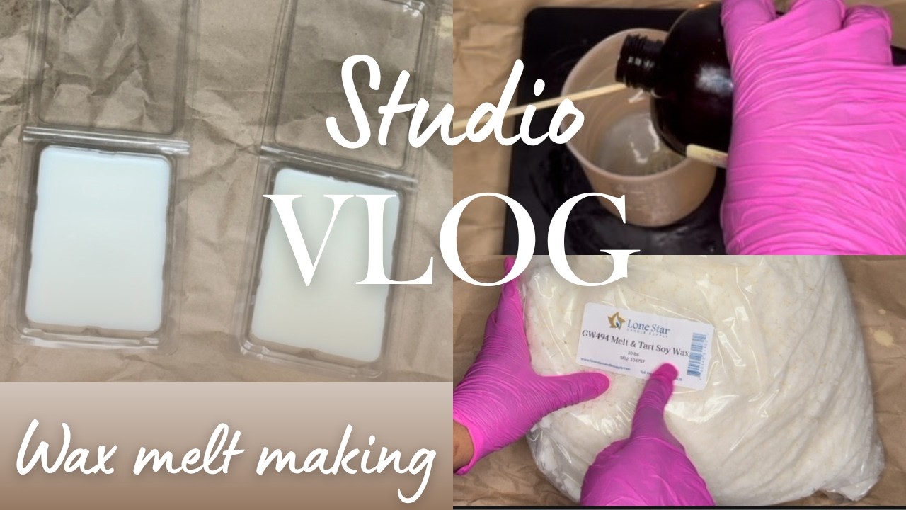 Why I’m Not Launching Candles First | Making Wax Melts & Building My Brand