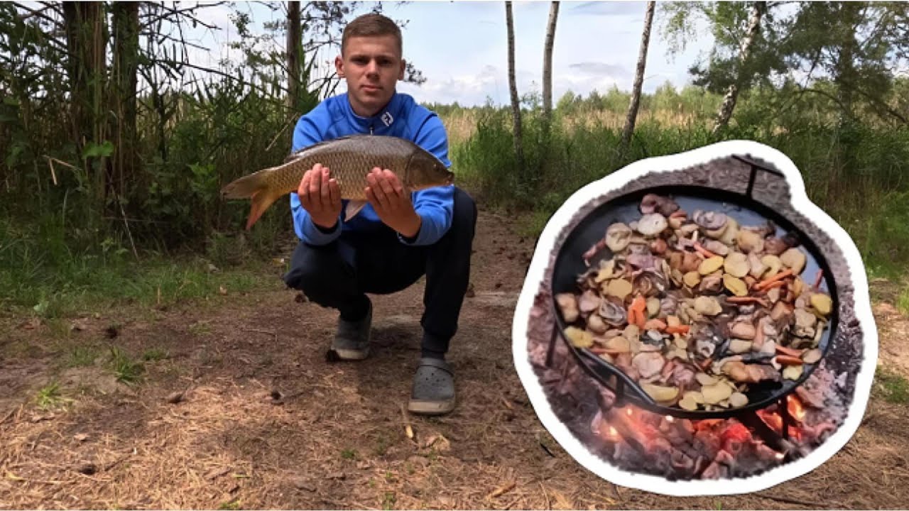 ПЕРША ЛІТНЯ РИБОЛОВЛЯ | ЧИ КЛЮЄ РИБА В ДОЩ?