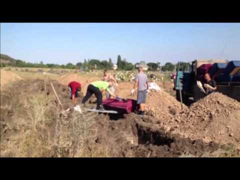 В Донецке сепаратистов хоронят в безымянных могилах