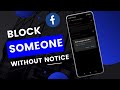 How to block someone on facebook messenger without waiting 48 hours