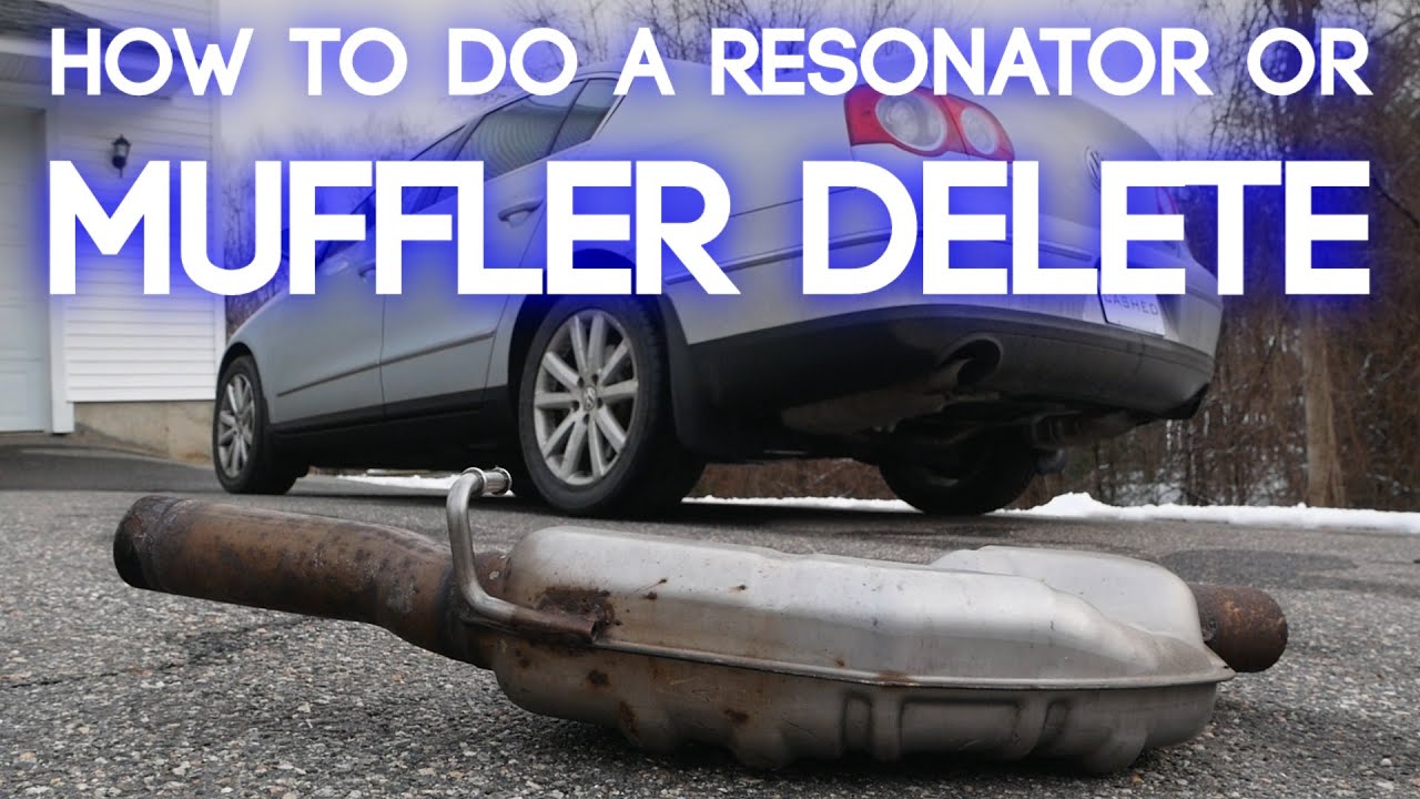 How To Remove a Muffler From Your Car | Resonator Or Muffler Delete, The  Easy Way! - YouTube