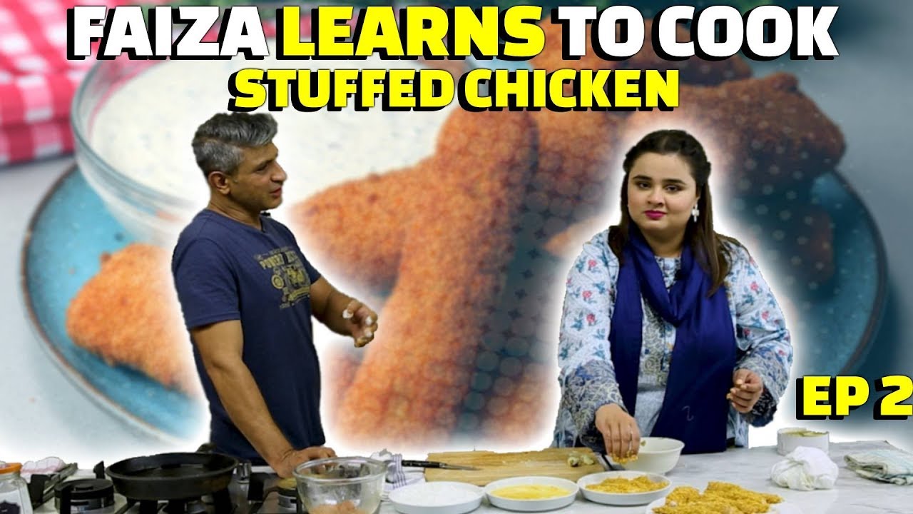 Faiza Learns To Cook With Chef Saadat EP 2 Stuffed Chicken YouTube