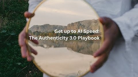 อัพเดทTrend ผู้สร้าง content 2026 : The Authenticity 3 0 Playbook 3