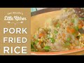 Amy Roloff Cooking Pork Fried Rice - Amy's Little Kitchen