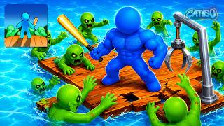 Zombie Raft Gameplay Walkthrough 🧟🛶🔥 Ultimate Survival Adventure! (iOS/Android)