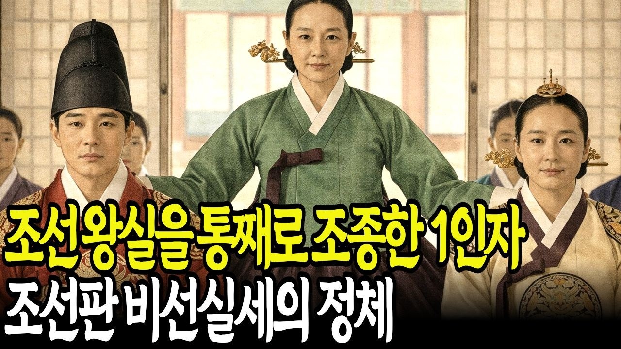 조선 왕실을 통째로 흔든 권력 1인자, 조선판 비선 실세의 정체 ｜역사｜조선