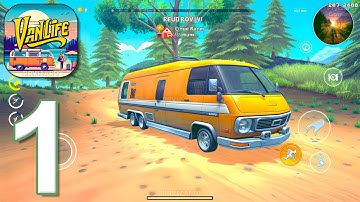 VanLife Simulator Mobile - Gameplay Walkthrough Part 1 - Tutorial (iOS, Android)