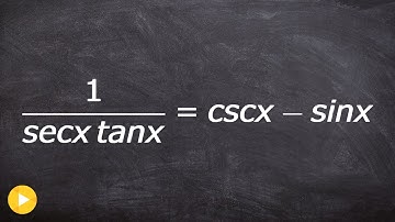 Verifying an identity by combining like terms and using reciprocal properties
