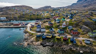 #23 East Greenland: vlog and drone shots of Tasiilaq