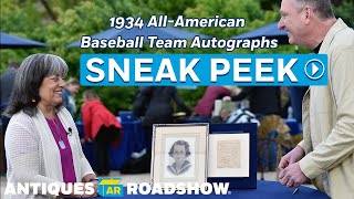 Preview: All-American Baseball Team Autographs | Idaho Botanical Garden, Hour 1 | ANTIQUES ROADSHOW