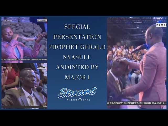 Special Presentation - Prophet Gerald Nyasulu anointed by Major 1 class=