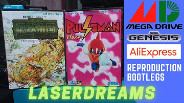 Aliexpress Megadrive Reproduction Bootleg Games ( Sega Genesis )