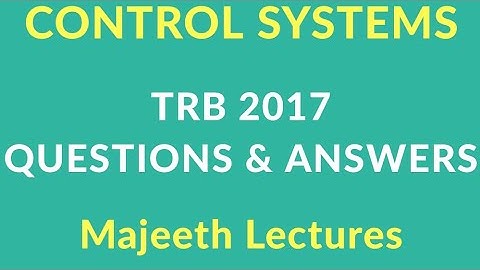 TRB 2017 Q&A :  CONTROL SYSTEMS