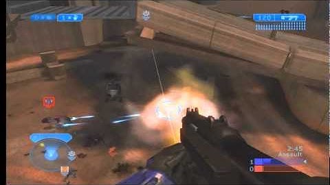 Halo 2 - Big Team Battle - One Bomb Assault - Headlong - Match Making - Xbox Live 02/28/10