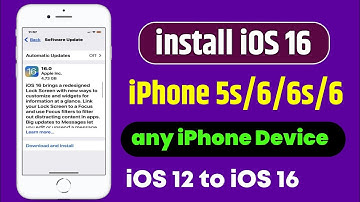 how to install ios 16 in iphone 5/5s/6/6s/7 | install ios 16 in iphone 6 | iOS 16 install old iPhone