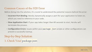 Resolving the H20 Error When Deploying Your Next.js App on Heroku
