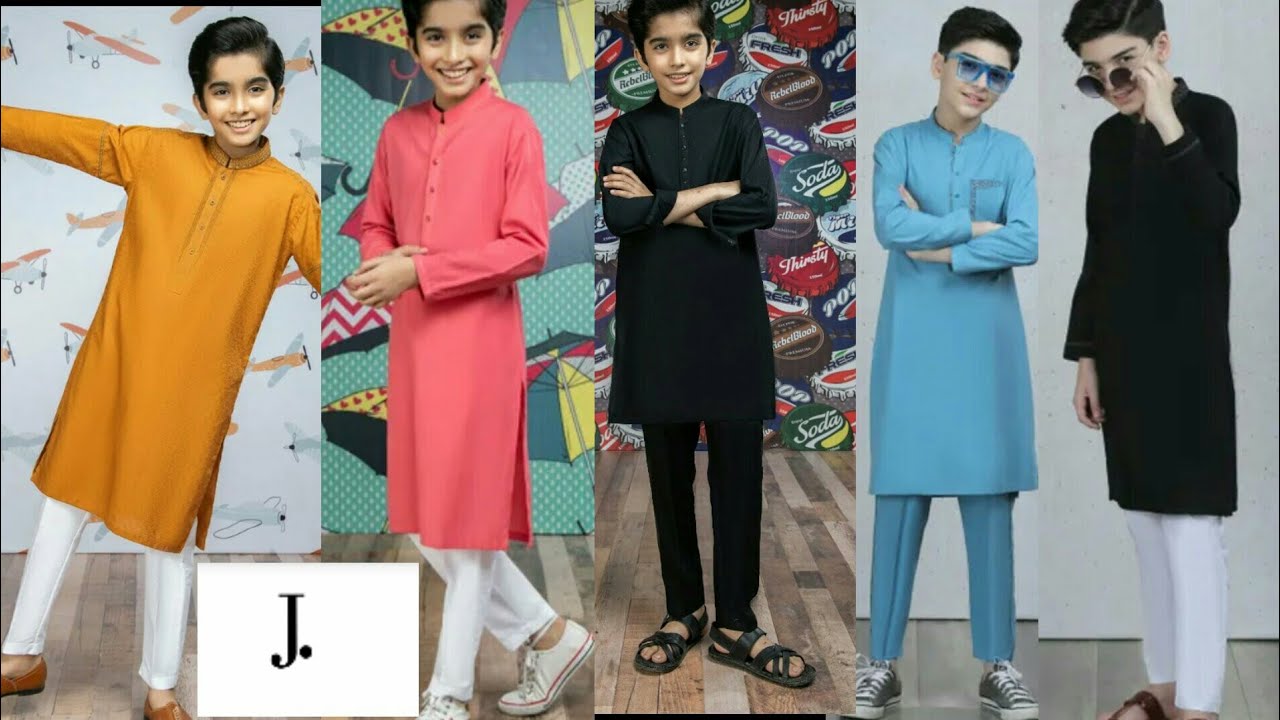 J. Junaid Jamshed | J. kid boys Collection for Eid 2021 | بچوں کے لئے کرتا ڈیزائنز