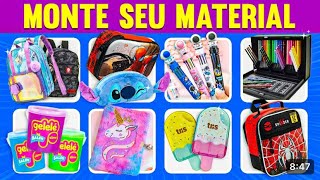 O QUE VOCÊ PREFERE ? MATERIAL ESCOLAR? 🎒💖jogo das escolhas 🎒