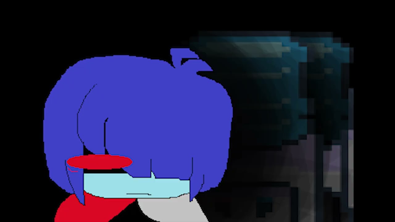 Ruder Buster in the style of Vapor Buster (Deltarune)