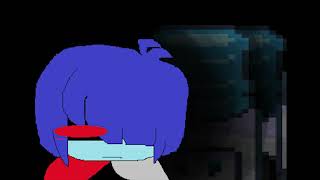 Ruder Buster in the style of Vapor Buster (Deltarune)