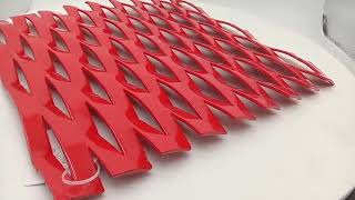 Different size and colors about expanded metal mesh