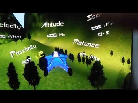 Simulateur de Wingsuit