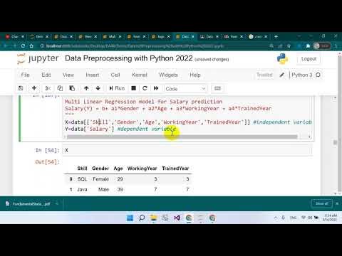 Data Preprocessing with Python: Missing value, Feature scaling, Dummy ...