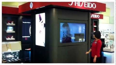 GestureTek - Shiseido Content