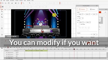 How to make an Elastic motion animation in cartoon animator 4