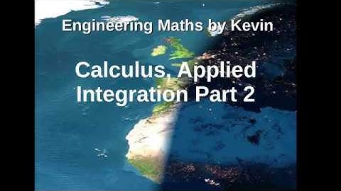 Calculus Applied Integration Part 2 (Analytical versus Numerical)