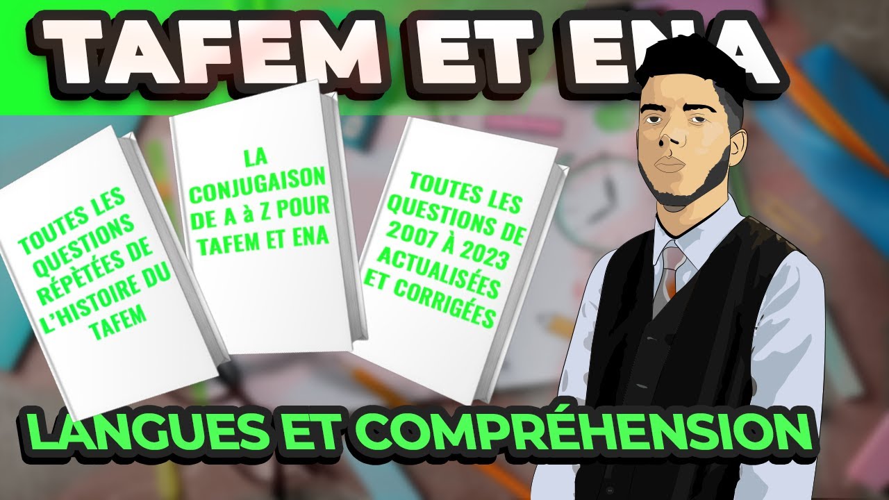 Linguistique de A à Z pour TAFEM et ENA ✅ 2025 🔥 | Toutes les questions 📚 + Conjugaison