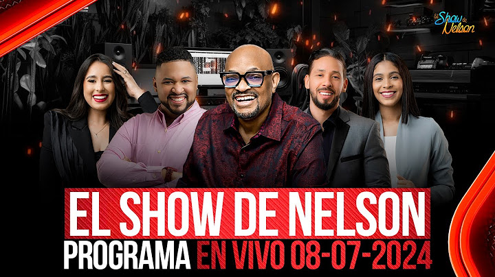 🔴 EL SHOW DE NELSON EN VIVO - PROGRAMA 08-07-2025 - NELSON JAVIER ¨EL COCODRILO¨
