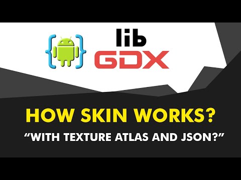 AIDE - LibGDX Tutorial : How To Make Skin With TextureAtlas & Json