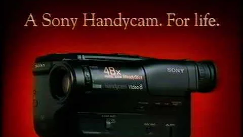 Sony Handycam 1994 Ad Nz