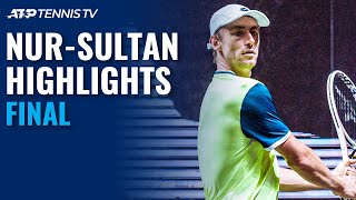 Adrian Mannarino vs John Millman | Nur-Sultan 2020 Final Highlights