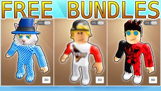 How To Get These 3 BUNDLES FOR FREE in Roblox! (Avatar Tricks)