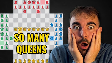 I MADE SO MANY QUEENS!! 4 Player Chess Variant