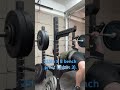 255lb x 8 bench press ⏸️ (set 3)